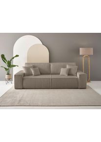 Andas 3-Sitzer »FINNLEY in grau, Größe B/H/T: 257 cm x 85 cm x 102 cm