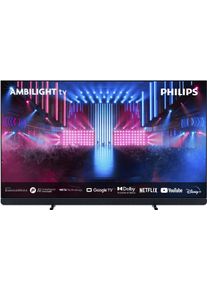 Philips OLED-Fernseher »55OLED909/12« 138 cm/55 ′′ Smart-TV in grau, Größe 55 ′′