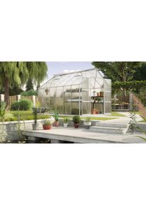 Vitavia Gewächshaus »Uranus 9900« in silberfarben, Größe B/H/T: 254 cm x 379 cm