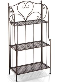 Locker Standregal »03199-07« 1 Stk. tlg. in braun, Größe B/H/T: 60 cm x 126 cm x 28 cm