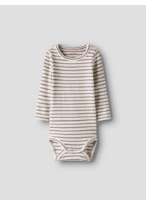 name it Langarmbody »NBNBANI LS BODY NOOS« in lila, Größe N-Gr