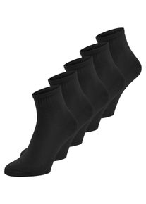Ysabel Mora Kurzsocken 5 Paar tlg. in schwarz, Größe 35-38
