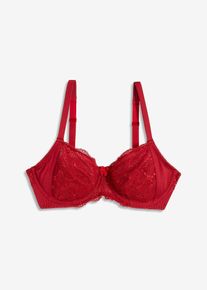Minimizer-BH mit Glanzeffekt, rot, Größe 100C, bonprix
