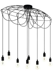 Eglo Hanglamp HOGSMILL (1 stuk) hanglampen zwart