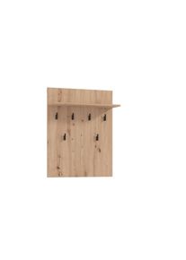 Inosign Kapstokpaneel Landes, wandrek met haken, wandgarderobe, ophanghaak kapstokken beige