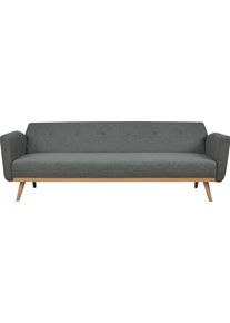 Salesfever Slaapbank Comfortabele bank om te ontspannen grijs, slaapbanken, Breedte ligoppervlak: 111 cm, Lengte ligoppervlak: 190 cm