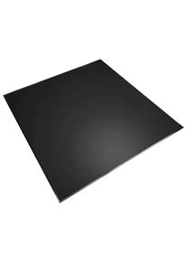 Heathus Bodemplaat Heathus Vierkant 110 S Glas Glas 8 mm, zwart, l x b: 110 x 110 cm tuin & klussen zwart