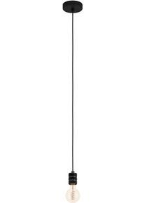 Eglo Hanglamp YORTH Hanglamp van staal - excl. E27 - 40W (1 stuk) hanglampen zwart