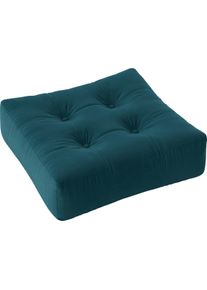 KARUP Poef More Pouf poefs maat Katoenmix blauw