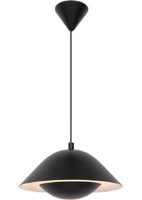 Nordlux Hanglamp Freya Organisch gevormde pendel in Scandinavisch ontwerp (1 stuk) hanglampen zwart