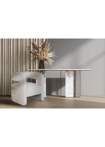 Kayoom Fauteuil Venice 125, moderne cocktailstoel Lounge fauteuil, eye-catcher in de ruimte, bijzondere constructie (1 stuk) fauteuils