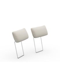 Sit & More sit&more Hoofdsteun Cadabra set van 2 (set) beige, toebehoren voor banken, 59 cm