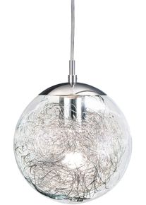 Eglo Hanglamp LUBERIO Hanglamp, dimbaar, Smart Home, kleurwisseling (1 stuk) hanglampen zilver(kleur)