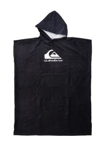 Quiksilver Badponcho Hoody Towel jongens badjassen maat Onesize zwart