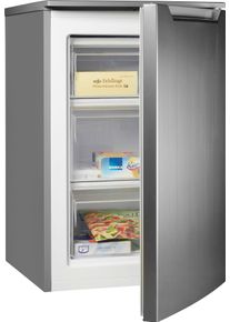 Hanseatic Vrieskast HGS8555A3 diepvrieskasten zilver(kleur)