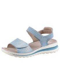 Ara Sleehaksandaaltjes TAMPA , zomerschoen, sandaal, sleehak, met klittenbandsluitingen, g-breedte dames sandalen met sleehak maat 40 blauw