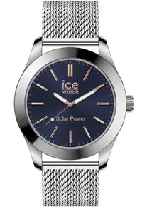 Ice Watch ice-watch Solarhorloge ICE steel - Medium - SOLAR 3H Polshorloge, herenhorloge, roestvrijstalen band, tot 10 bar waterdicht heren horloges