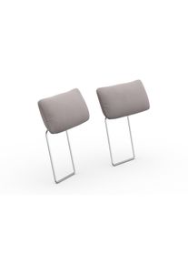 Sit & More sit&more Hoofdsteun Cadabra set van 2 (set) beige, toebehoren voor banken, 59 cm