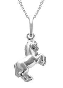 Firetti Ketting met hanger Sieraad cadeau zilver 925 halssieraad halsketting panzerketting paard dames kettingen zilver(kleur)