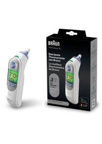 Braun Oor-koortsthermometer ThermoScan 7 oorthermometer met Age Precision - IRT6520 Voor alle leeftijden geschikt, inclusief pasgeboren baby's