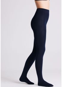 YSABEL MORA Thermopanty TIGHTS BASIC COLLECTION met verwarmende binnenzijde voor koude winterdagen dames maillots maat M blauw