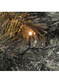 Konstsmide Led-lichtsnoer Besturing met een app (Android & IOS), 400 amberkleurige dioden (1 stuk) kerstboomverlichting zwart