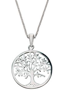 Firetti Ketting met hanger Sieraad cadeau zilver 925 halssieraad halsketting panzerketting boom dames kettingen zilver(kleur)