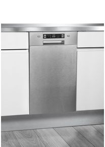 Hanseatic Onderbouwvaatwasser HGU4582D10J7710EI, 81,5 cm x 44,8 cm inbouw vaatwassers zilver(kleur)