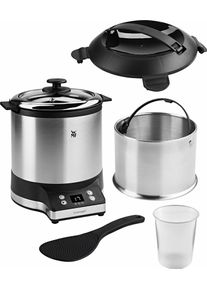 WMF Rijstkoker K&Uuml;CHENminis met lunch-to-go box rijstkokers zilver(kleur)