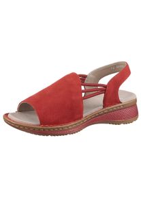 Ara Sandalen Hawaï , zomerschoen, sandaal, sleehak, met stretch-banden, g-breedte dames sandaaltjes maat 36