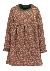 Blue Seven Sweatjurk in prachtige bloemetjes-alloverprint meisjes sweatjurken maat 116 multicolor