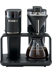 Melitta Koffiezetapparaat met bonenmaler EPOS 1024-04, 1 l, Zwart/goudkleur, 360° draaibare watertuit filter koffiezetapparaten zwart