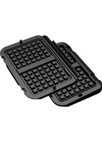 Tefal Wafelplaten XA7308 OptiGrill voor 4-in-1 en 2-in-1 modellen, bereiding van belgische wafels (2-delig) wafelijzers zwart