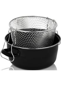 Krüger Krüger Frituurpan Inductie (1-delig) friteuses zwart