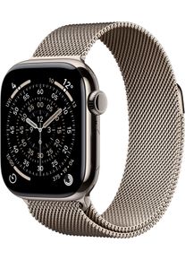 Apple Smartwatch Watch Series 11 (1-delig) unisex horloges beige
