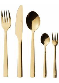 aida RAW Bestekset Raw PVD-gecoat oppervlak (set, 60-delig) besteksets goud(kleur)