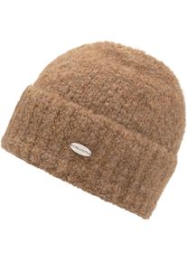 Chillouts Beanie Emma Hat is vormvast, onderhoudsvriendelijk, knuffelig zacht dames mutsen bruin