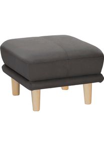 Trendmanufaktur Voetenbankje Cecilia hockers maat Structuur grijs
