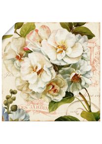 Artland Artprint Tuin III als artprint op linnen, poster in verschillende formaten maten foto schilderijen beige