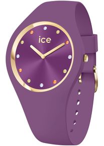 Ice Watch ice-watch Kwartshorloge ICE cosmos - Small+ - 2H (colour stones) Polshorloge, dameshorloge, siliconen band, analoog dames horloges paars