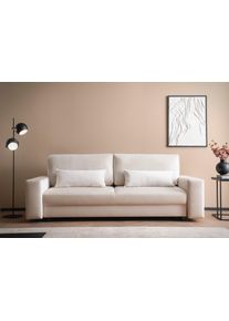 LeGer Home by Lena Gercke Slaapbank Imoga, kussen met slaapfunctie, 3-zits bank, bank met bedlade in moderne kleuren en stoffen, bedfunctie,