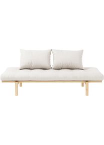 KARUP Slaapbank Pace van massief grenenhout, incl. futonmatras (set, 2-delig) bedden beige