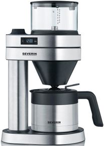 Severin Filterkoffieapparaat Café Caprice KA 5763, 1 l filter koffiezetapparaten zilver(kleur)