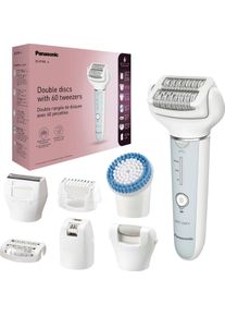 Panasonic Epilator ES-EY90-A503 7-in-1 nat-/droogepilator epileerapparaten wit