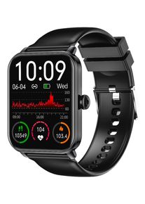 AGM by Beafon Smartwatch Smart Watch 102 unisex horloges zwart