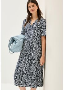 Cecil Volantjurk Zomerjurk met grafisch patroon dames jurken maat S (38) blauw