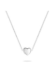 Tamaris Ketting met hanger Sieraad Geschenk Roestvrijstalen Ketting Bold Hearts Hart dames kettingen zilver(kleur)