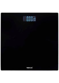 Wenko Personenweegschaal digitale personenweegschaal met lcd-display weegschalen zwart