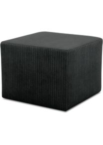 Inosign Hocker Jadelyn Corduroy bekleding, passend bij de slaapbank hockers maat Cord grijs