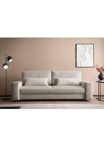 LeGer Home by Lena Gercke Slaapbank Imoga, kussen met slaapfunctie, 3-zits bank, bank met bedlade in moderne kleuren en stoffen, bedfunctie,